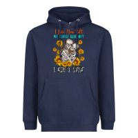 Navy i love you till my lungs give out Heavyweight Hoodie - OliviaCreatesArt