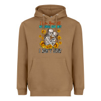 Toasted Coconut i love you till my lungs give out Heavyweight Hoodie - OliviaCreatesArt