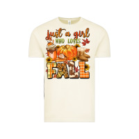 Vintage Arctic just a girl who loves fall Vintage Tee - MaliasSmallBusiness