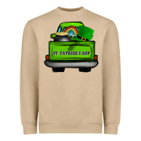 Mushroom St Patrick's Day Truck Heavyweight Sweatshirt - Bettercallsaul