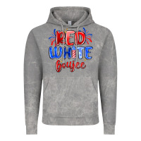 Red White Boujee Vintage Hoodie | Teevron