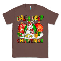 Chestnut Balls Deep Into Christmas Classic Tee - MaliasSmallBusiness