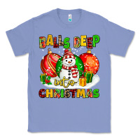 Colony Blue Balls Deep Into Christmas Classic Tee - MaliasSmallBusiness