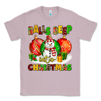 Lilac Balls Deep Into Christmas Classic Tee - MaliasSmallBusiness