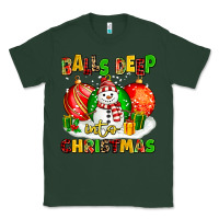 Sports Green Balls Deep Into Christmas Classic Tee - MaliasSmallBusiness