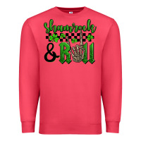 Cardinal St. Patrick's Day Shamrock and roll Premium Sweatshirt - OliviaCreatesArt