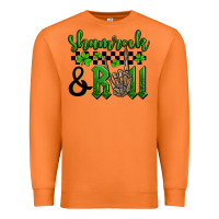Carrot St. Patrick's Day Shamrock and roll Premium Sweatshirt - OliviaCreatesArt