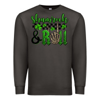 Smoke St. Patrick's Day Shamrock and roll Premium Sweatshirt - OliviaCreatesArt