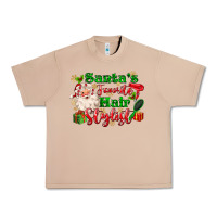 Burro santas favorite hair stylist Urban Heavy Tee - MaliasSmallBusiness
