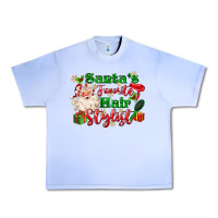 Grape Ice santas favorite hair stylist Urban Heavy Tee - MaliasSmallBusiness
