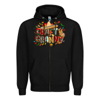 Black Cinco de mayo crafty granny Zipper Hoodie - CowGirlArtShop
