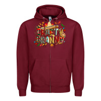 Burgundy Cinco de mayo crafty granny Zipper Hoodie - CowGirlArtShop
