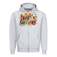 Heather Grey Cinco de mayo crafty granny Zipper Hoodie - CowGirlArtShop