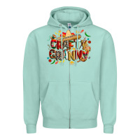 Seafoam Cinco de mayo crafty granny Zipper Hoodie - CowGirlArtShop