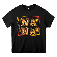 Black softball  nana Heavy Core Tee - AdoDesignShop