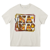 Cream softball  nana Heavy Core Tee - AdoDesignShop