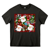 Asphalt santa christmas Heavy Core Tee - AdoDesignShop