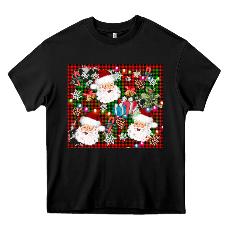 Santa Christmas Heavy Core Tee by AdoDesignShop | Teevron