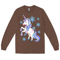 Chestnut Winter unicorn Long Sleeve Tee - Artiststas