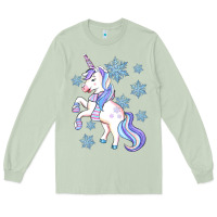 Matcha Winter unicorn Long Sleeve Tee - Artiststas