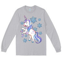 Moon Dust Winter unicorn Long Sleeve Tee - Artiststas