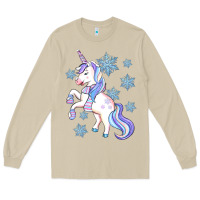 Mushroom Winter unicorn Long Sleeve Tee - Artiststas