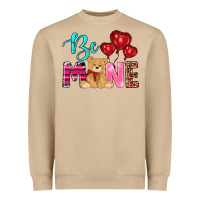 Mushroom valentine's day be mine tedybear Heavyweight Sweatshirt - RanaPortraitStore