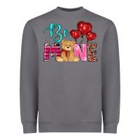 Storm valentine's day be mine tedybear Heavyweight Sweatshirt - RanaPortraitStore