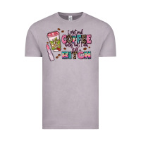 Vintage Zinc i pretend coffee helps but im still a bitch Vintage Tee - MaliasSmallBusiness