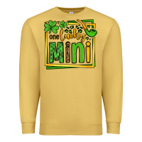 Antique Gold One lucky mini St. Patrick's Premium Sweatshirt - OliviaCreatesArt