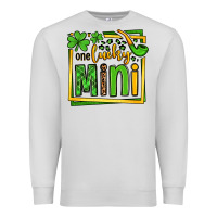 Dove Grey One lucky mini St. Patrick's Premium Sweatshirt - OliviaCreatesArt