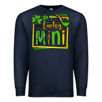 Navy One lucky mini St. Patrick's Premium Sweatshirt - OliviaCreatesArt