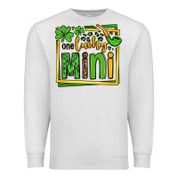 Oatmeal Heather One lucky mini St. Patrick's Premium Sweatshirt - OliviaCreatesArt