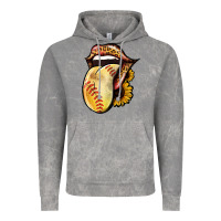 Cloud Rock Softball Tongue Vintage Hoodie - Jasminsmagicworld