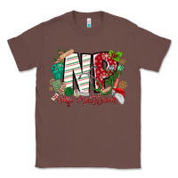 Chestnut NP Nurse Practitioner Christmas Classic Tee - MaliasSmallBusiness