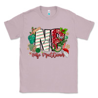 Lilac NP Nurse Practitioner Christmas Classic Tee - MaliasSmallBusiness