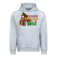 Heather Grey All I Want For Christmas Is A Horse Urban Hoodie - LillyAllenDesigns