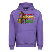 Tulip All I Want For Christmas Is A Horse Urban Hoodie - LillyAllenDesigns