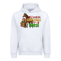White All I Want For Christmas Is A Horse Urban Hoodie - LillyAllenDesigns