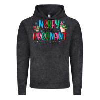 Vintage Black merry and pregnant Vintage Hoodie - MaliasSmallBusiness