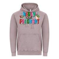 Vintage Zinc merry and pregnant Vintage Hoodie - MaliasSmallBusiness