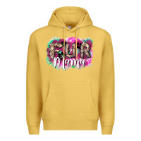 Antique Gold Fur mama mother's day Premium Hoodie - HowdyJamesFarm