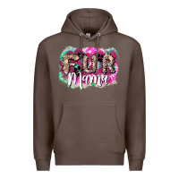 Coffee Fur mama mother's day Premium Hoodie - HowdyJamesFarm