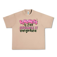 Burro kindness is free sprinkle it everywhere Urban Heavy Tee - JahusDesignShop