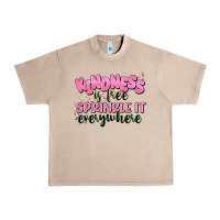 French Oak kindness is free sprinkle it everywhere Urban Heavy Tee - JahusDesignShop