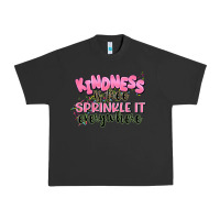 Pigment Black kindness is free sprinkle it everywhere Urban Heavy Tee - JahusDesignShop
