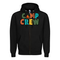 Black camp crew Zipper Hoodie - CowGirlArtShop