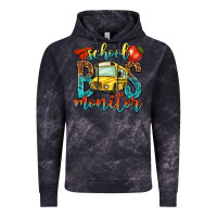 Cloud Black school bus monitor Vintage Hoodie - NancyCooperArtShop
