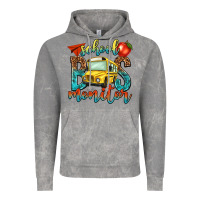 Cloud Rock school bus monitor Vintage Hoodie - NancyCooperArtShop