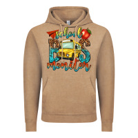 Vintage Coffee school bus monitor Vintage Hoodie - NancyCooperArtShop